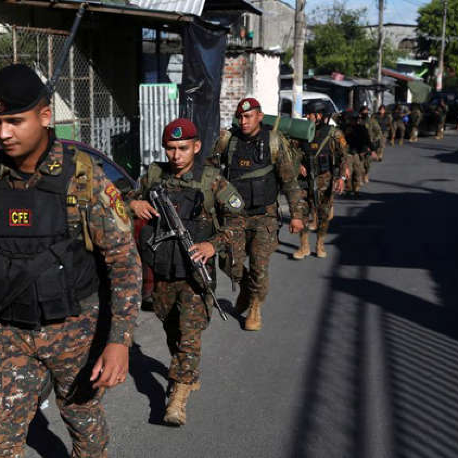 Soyapango is a known stronghold of criminal gangs