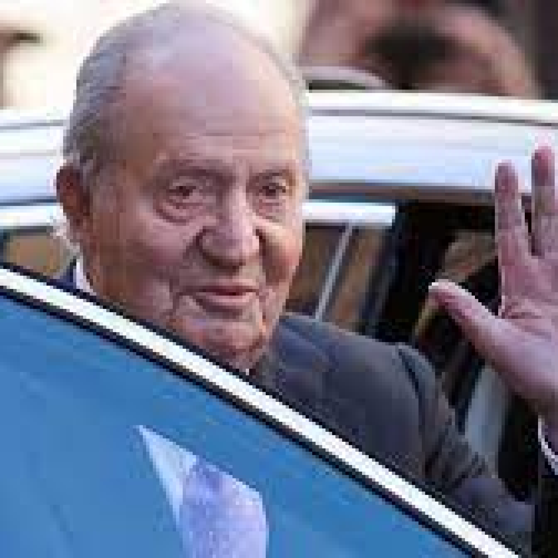 The then-Spanish King Juan Carlos