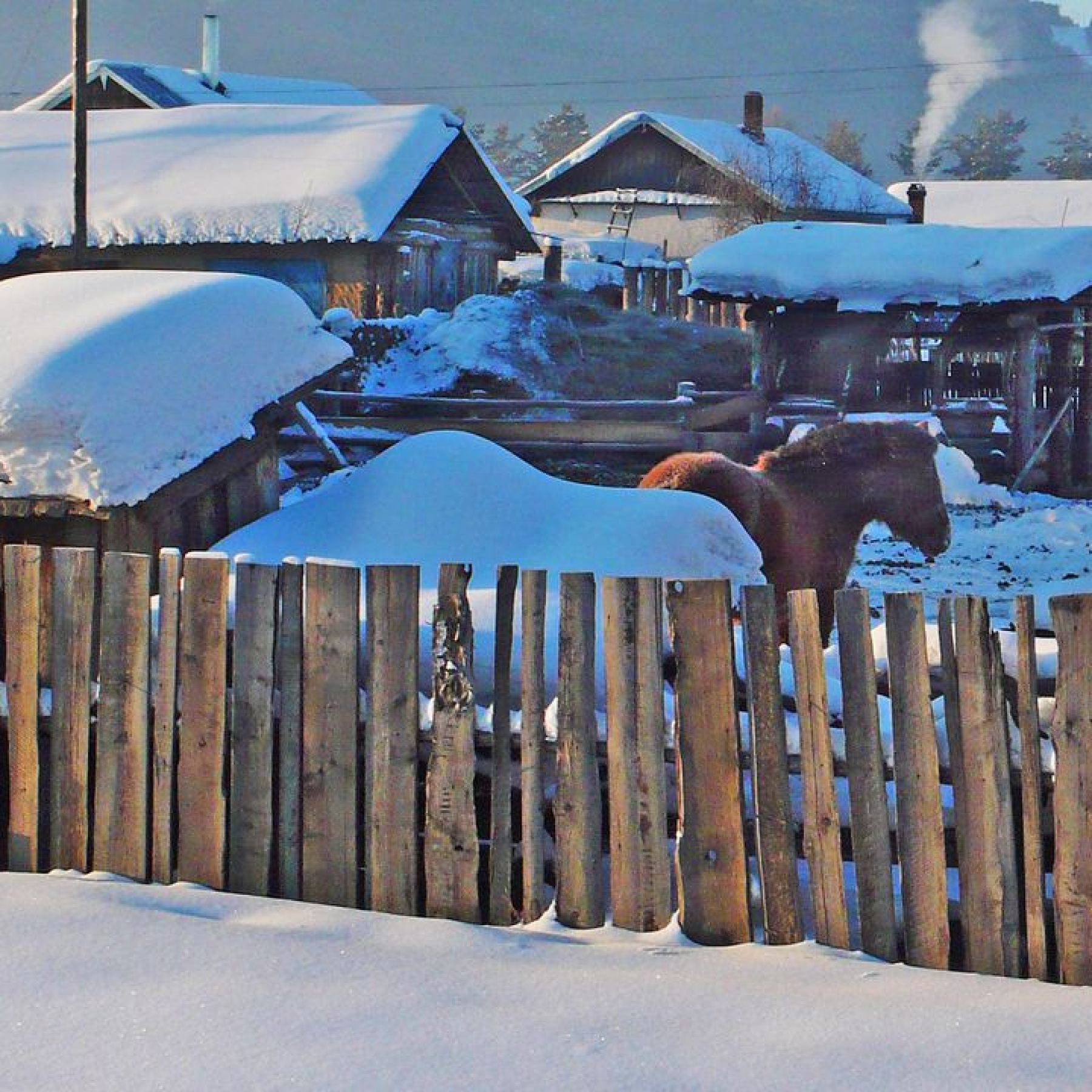 As Mohe is China's northernmost city, it is often nicknamed 'China's North Pole'