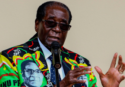 Robert Mugabe was president