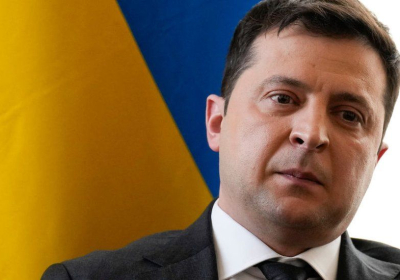 Ukraine President Volodymyr Zelensky