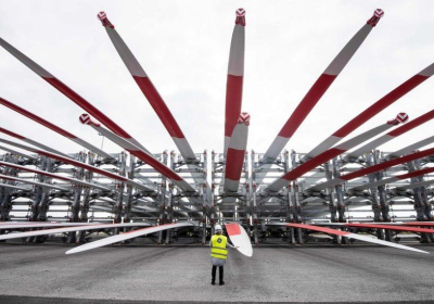 GE turbine blades in France