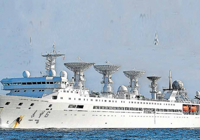 Chinas spy ship Yuan Wang 5 departs from Sri Lankan waters after contentious six-day visit