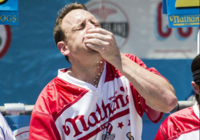 US Hot Dog Eating Champion Wins 15th Title. Score: 63 In 10 Minutes